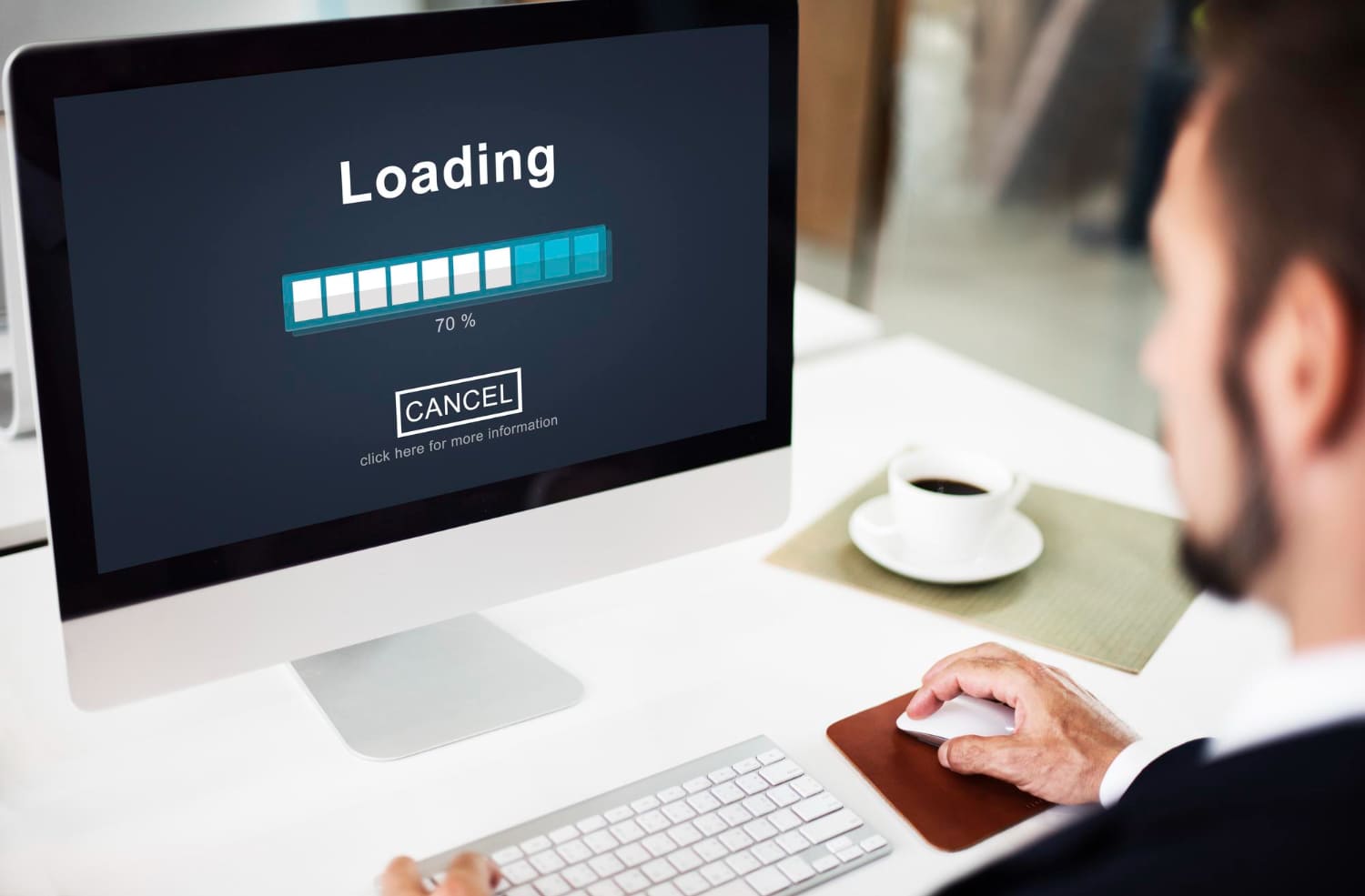 Tempo de carregamento de Site OUSE WEB